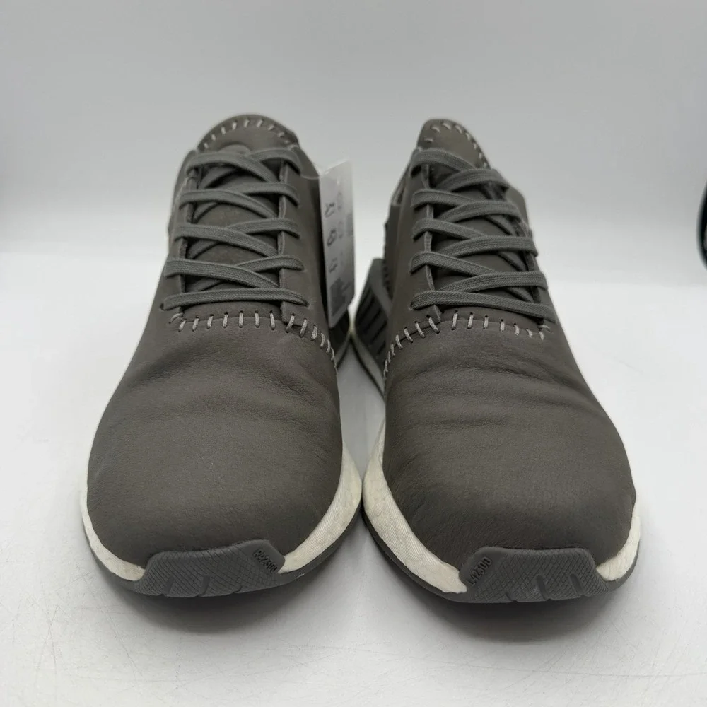 Adidas Wings & Horns WH NMD_R2 Shoes Mens 11 Ash Grey Leather‎ Sneakers BB3117